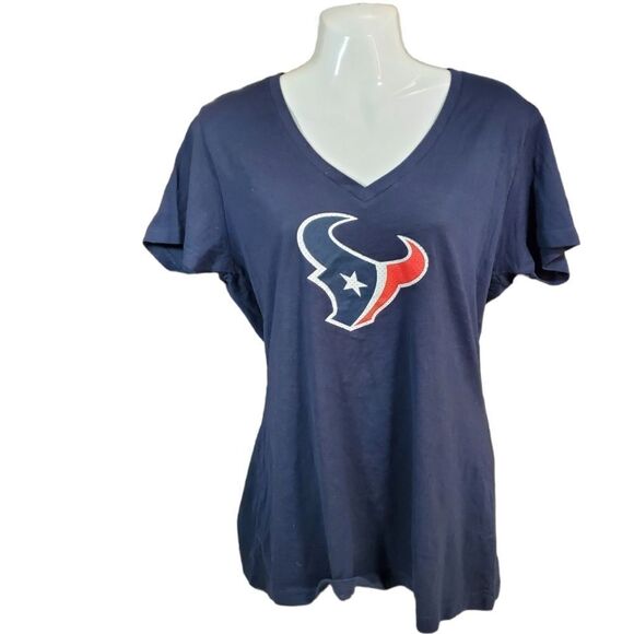 Majestic Tops - NEW HOUSTON Texans Logo shirt L